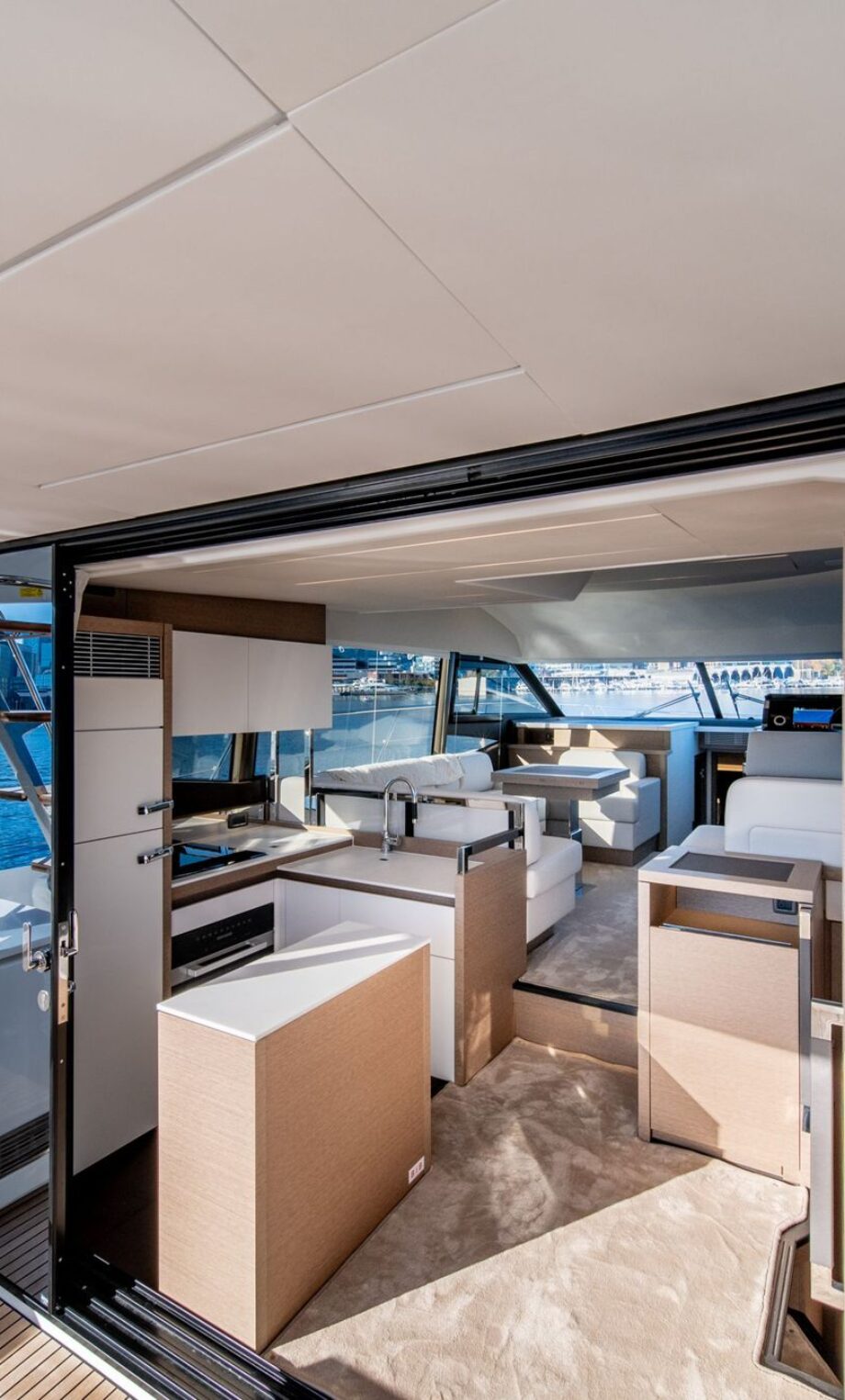 Stateroom aboard Provocatrix Prestige 520 — Seattle overnight yacht charter